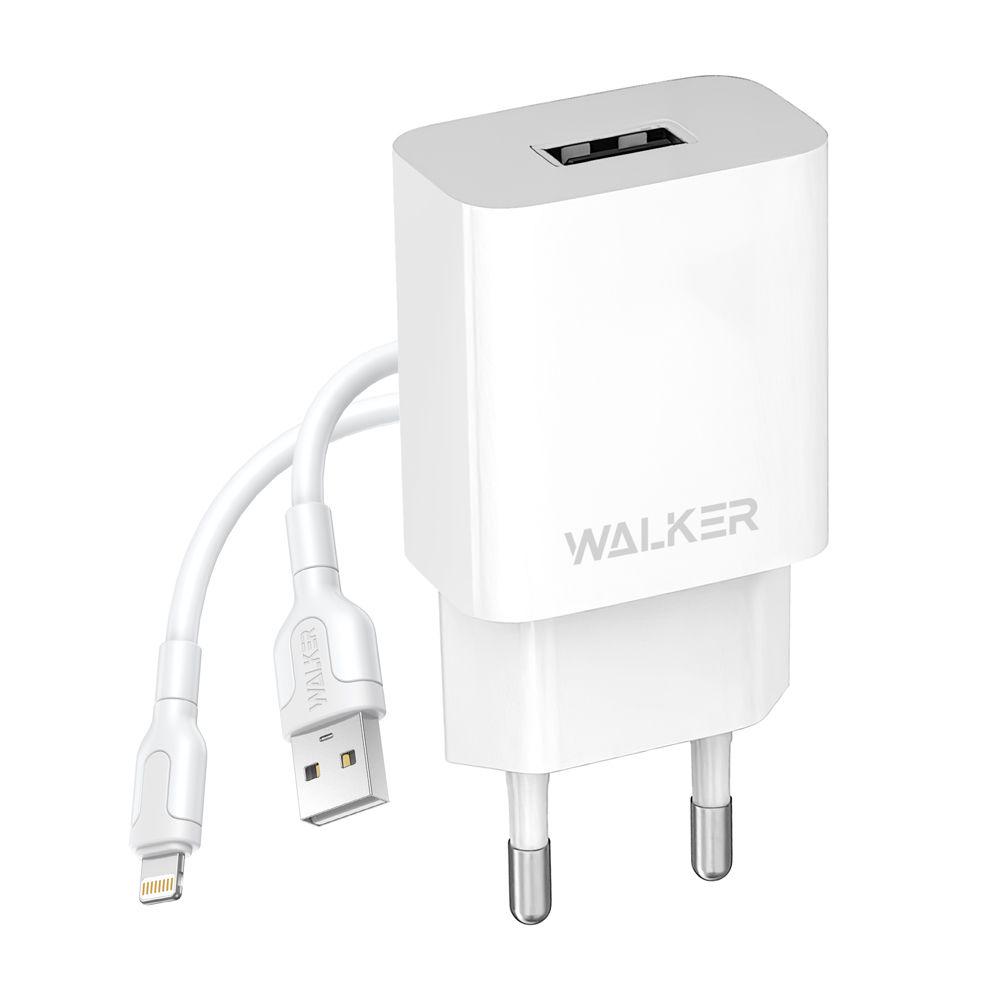 Сетевое зарядное устройство Walker WH-26 1USB/2,1A Lightning White