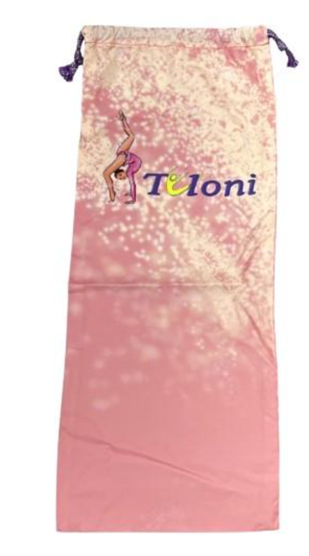 Чехол для булав Tuloni NIKA Peach/Yellow