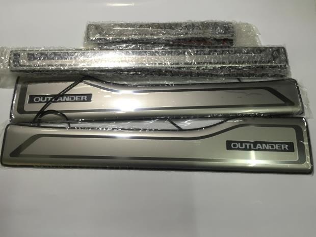 Накладки на пороги LED MZ335052/MZ335052EX Mitsubishi Outlander 3 6 шт. (27504001) - фото 12