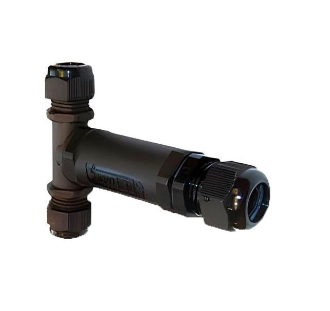 Муфта для подключения кабеля KVM3 M20 5-13 мм Черный (KVM21)