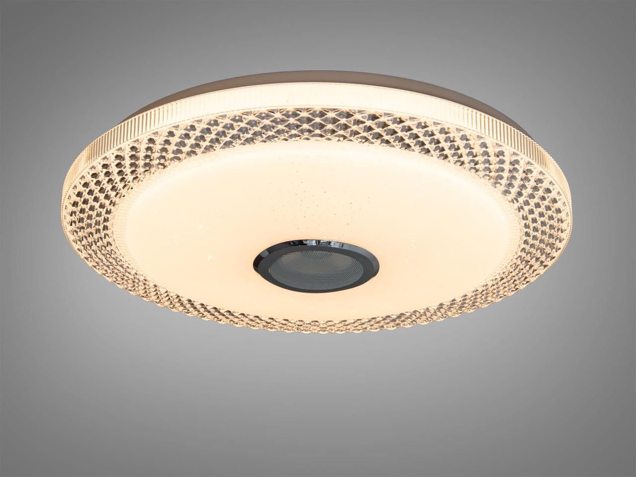 Потолочный светильник LED DB-8307-500RGB+MP3+TUYA RGB 80 Вт Tuya BT Белый (3027524557)