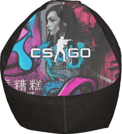 Кресло-груша CS GO-Fever Dream L (13273622)