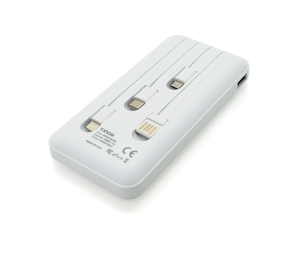 Повербанк TX-108 10000 mAh Micro Lighting Type-C (DR012265) - фото 2 Повербанк TX-108 10000 mAh Micro Lighting Type-C (DR012265) - фото 2