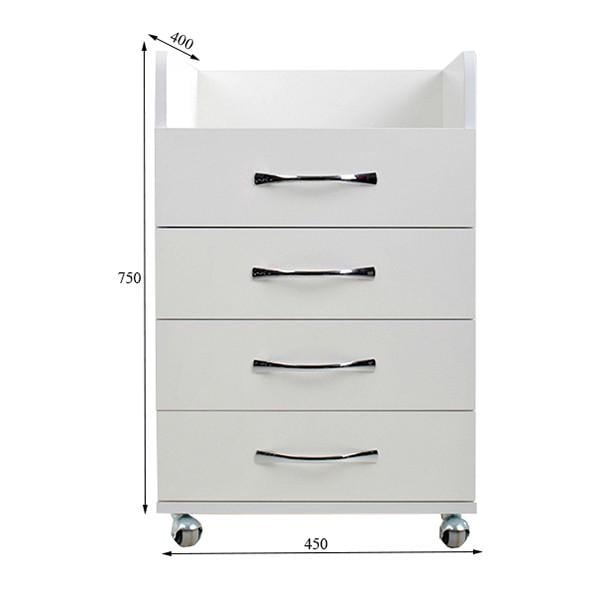 Тумба косметологическая Эльф 4 Белый (10146(1) - фото 3