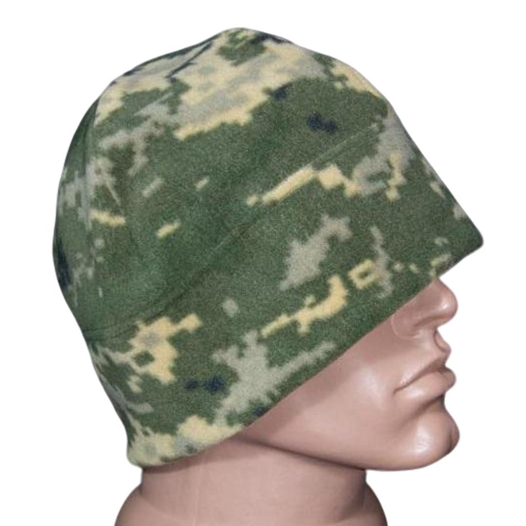 Шапка флісова військова з гербом Ranger RA8955 55-57 см Піксель (613845) - фото 2