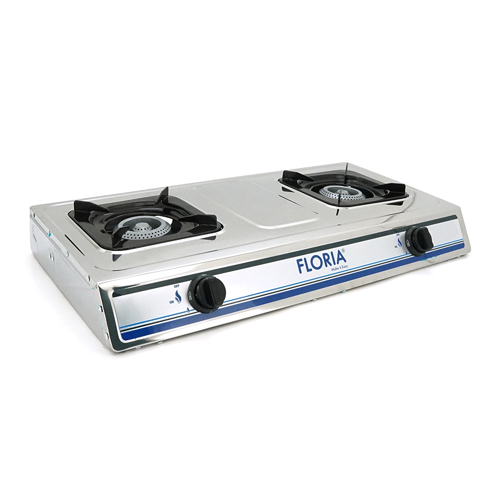 Плита газовая Floria ZLN8365 2 конфорки (YUT_V6117)