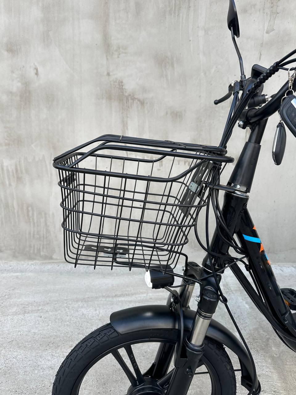 Электровелосипед Minako U18 двухместный 18" 600 W/48 V/18 Ah с грузовым усиленным багажником Черный - фото 13 Электровелосипед Minako U18 двухместный 18" 600 W/48 V/18 Ah с грузовым усиленным багажником Черный - фото 13