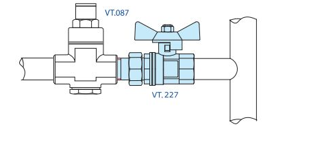 Кран кульовий Valtec американка в-з 3/4 VT.227.N.05 - фото 2 Кран кульовий Valtec американка в-з 3/4 VT.227.N.05 - фото 2