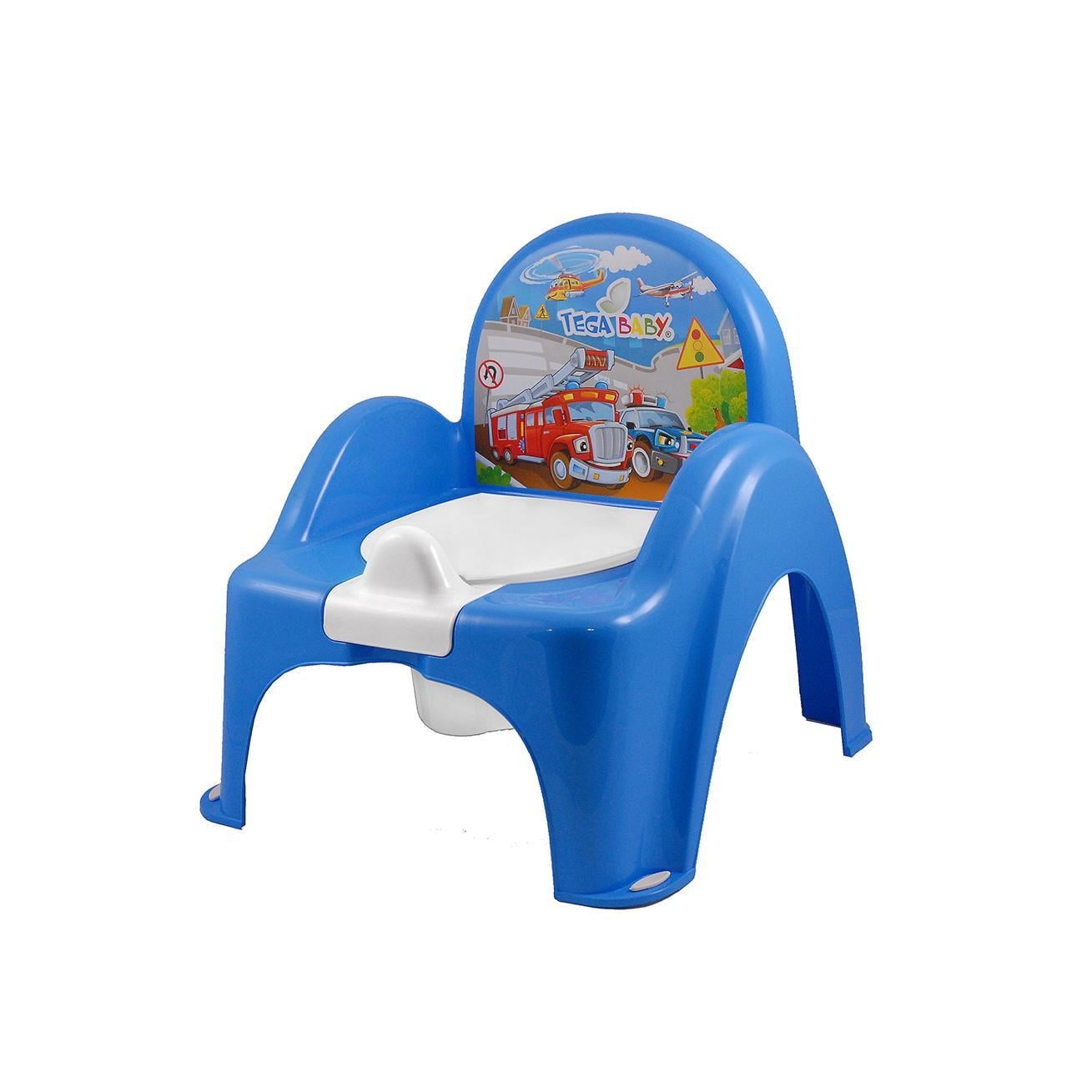 Горшок-стульчик Tega Baby Авто Голубой (CS-007-120) Горшок-стульчик Tega Baby Авто Голубой (CS-007-120)