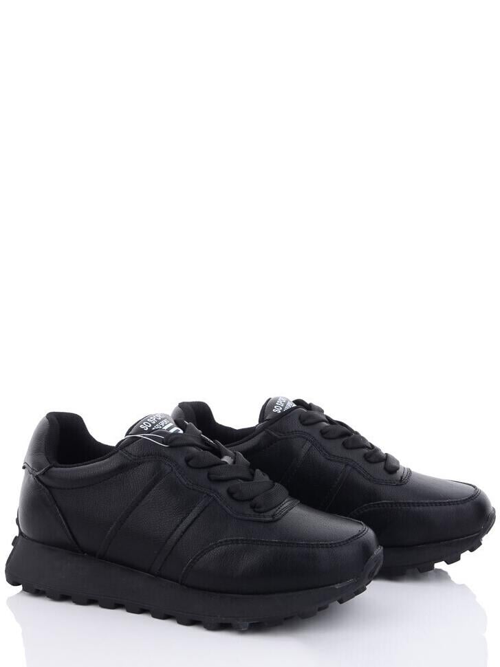 Кроссовки кожаные ITTS GN506A р. 41 Черный