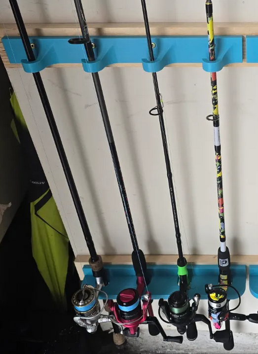 Тримач для зберігання вудок або спінінгів (0297) - фото 3