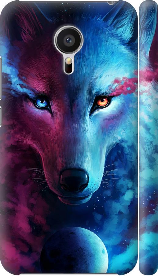 Чехол на Meizu MX5 Арт-волк (3999m-105-42517) Чехол на Meizu MX5 Арт-волк (3999m-105-42517)