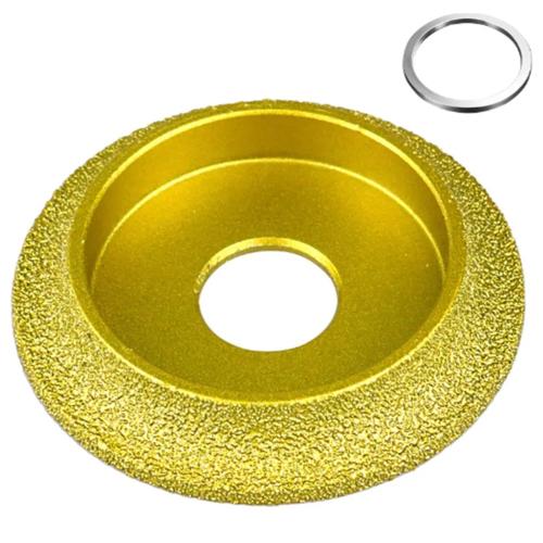 Диск алмазний для заокруглення кромки по каменю/мармуру/керамограніту 75x10 мм Gold (927180) Диск алмазний для заокруглення кромки по каменю/мармуру/керамограніту 75x10 мм Gold (927180)