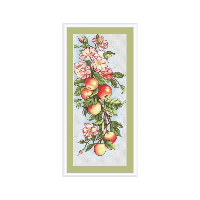 Набор для вышивания крестиком Luca-S Композиция с Яблоками B211 (1094)