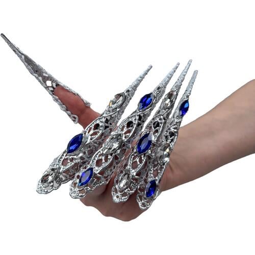 Когти в камнях SETA Decor Cristal 5 шт. (25-530SL-BL)