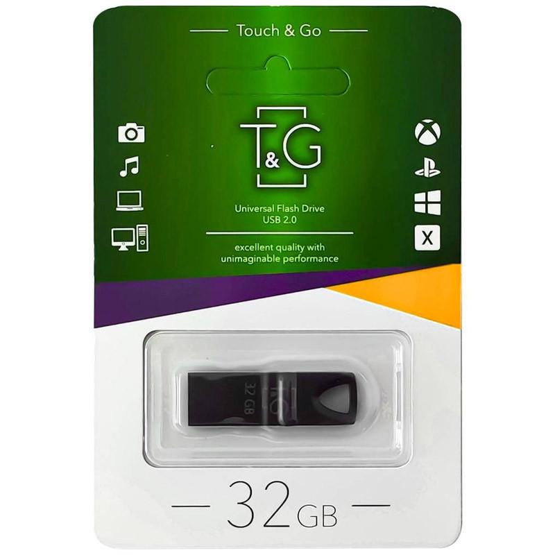 Флеш-драйв T&amp;G 117 Metal Series USB 3,0 Flash Drive 32GB Черный (00000043009_1)