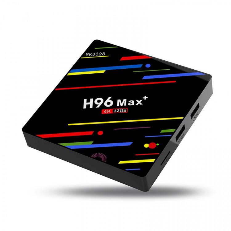 ТВ Андроїд приставка H96 Max Plus чотириядерний ARM Cortex-A53 4 ГБ DDR3 32 ГБ відео 4K Android 9 - фото 3