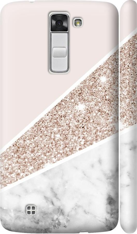 Чехол на LG K8 K350E Пастельный мрамор (4342m-297-42517)