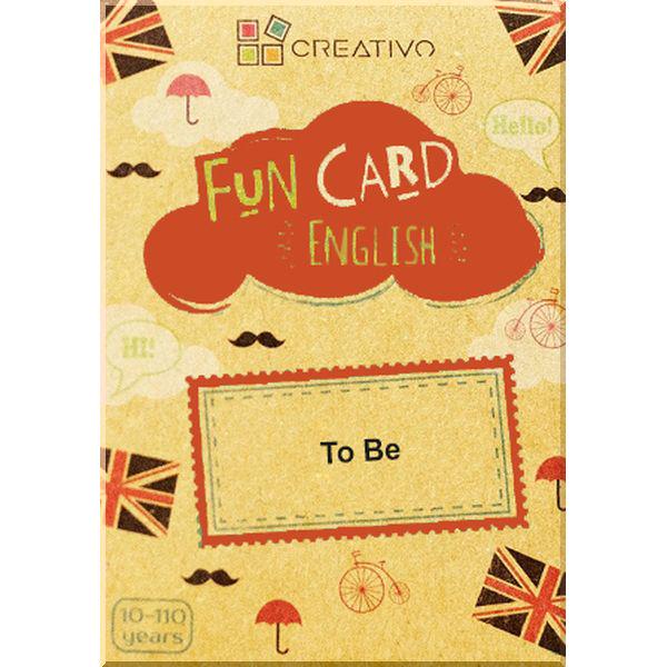 Книга CREATIVO "Fun Card English: To Be" (ISBN:9788366122277)