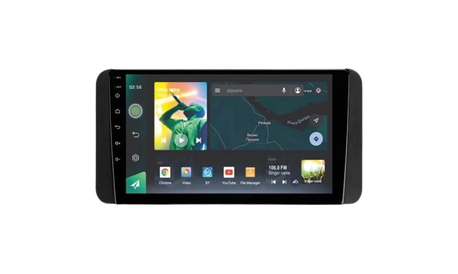 Автомагнитола штатная Sigma X9464 4/64 GB 4G DSP для Toyota Wigo 2022-2023 F2 9" (AR-86680)