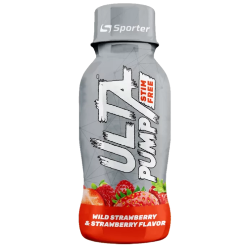 Комплекс предтренировочный без кофеина Sporter Ulta Pump Stim Free 100 мл Клубника
