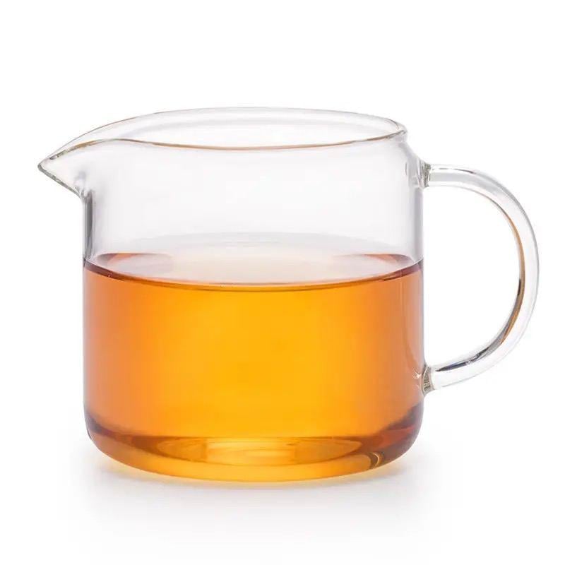 Чахай скляний для чайної церемонії Samadoyo CP-11 Чаша Справедливості 300 мл з ручкою Прозорий (518)