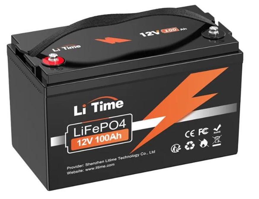 Аккумулятор LiTime LiFePO4 12В 100А ч