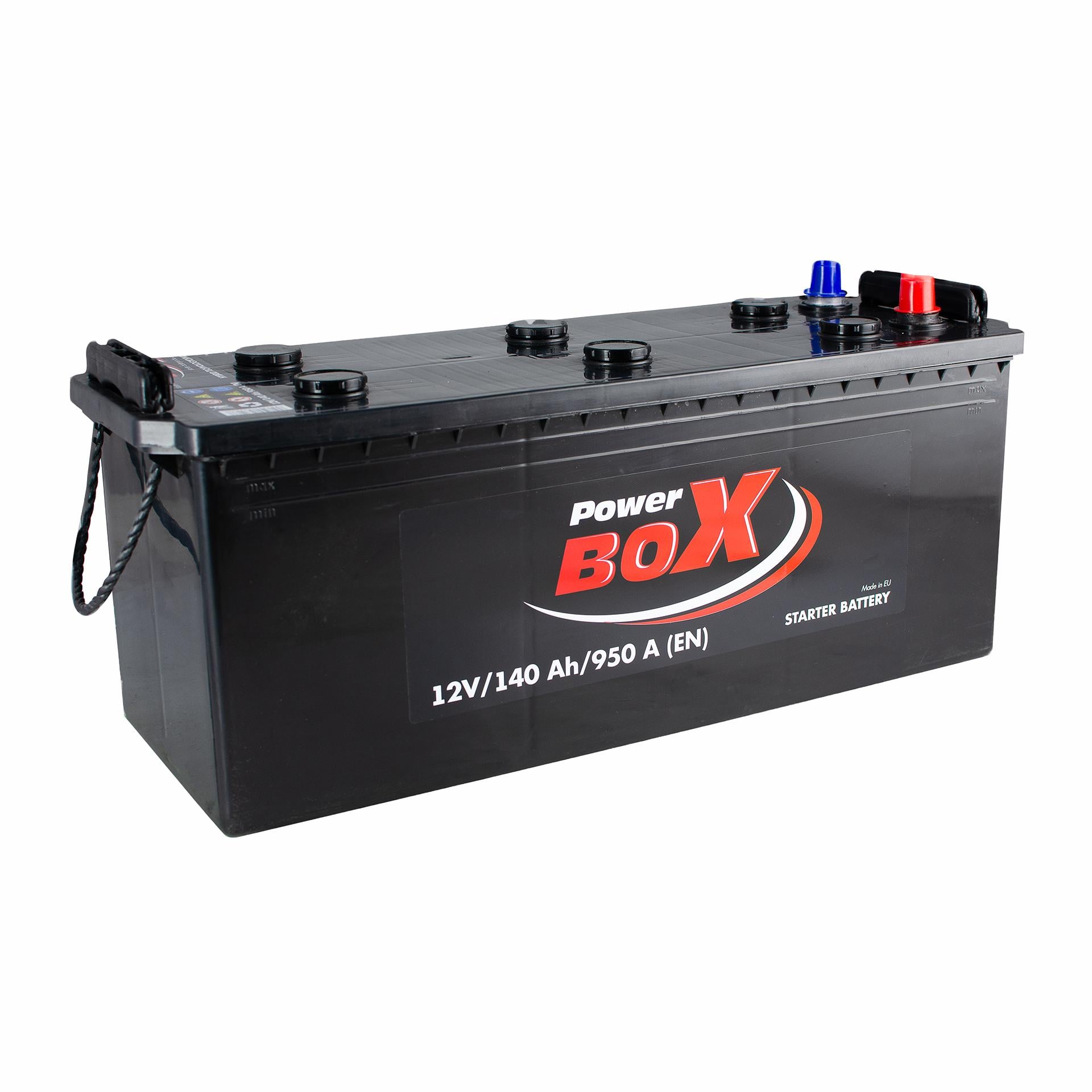 Акумулятор Power Box 140 Ah/12V 3 плюс зверху