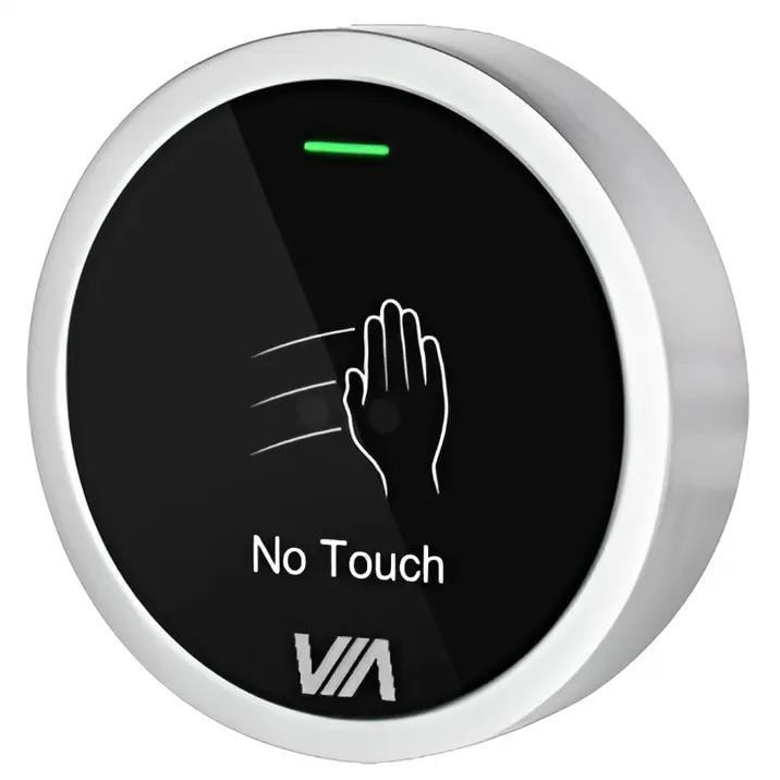 Кнопка виходу безконтактна VIA Security VB-2NM метал Сірий (99-00021545)