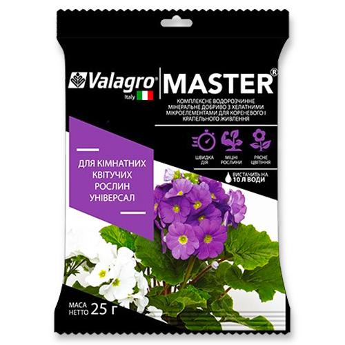 Удобрение минеральное Florium Master для комнатных цветущих растений 25 г (NPK 13.40.13)