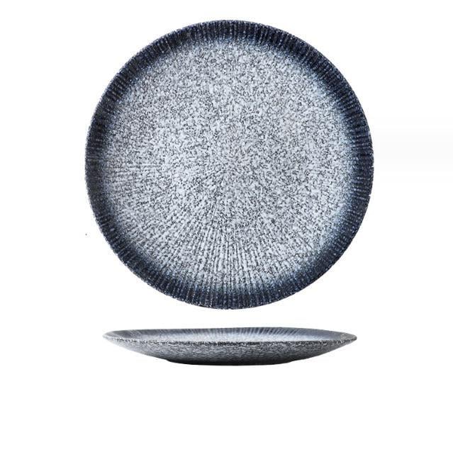 Тарілка обідня 14247 25х3 см Сірий (4705797)