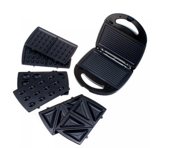 Мультипекарь Kingberg KB-2047 с 4-мя видами насадок 800 Вт + индикатор нагрева