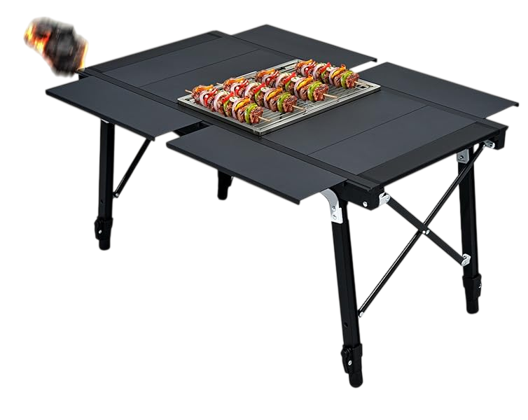Туристический стол раскладной со встроенным грилем Castra Camping Gear (2682537)