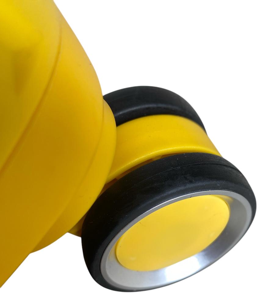 Валіза середня Madisson Snowball 51103 поліпропілен M Жовтий - фото 6