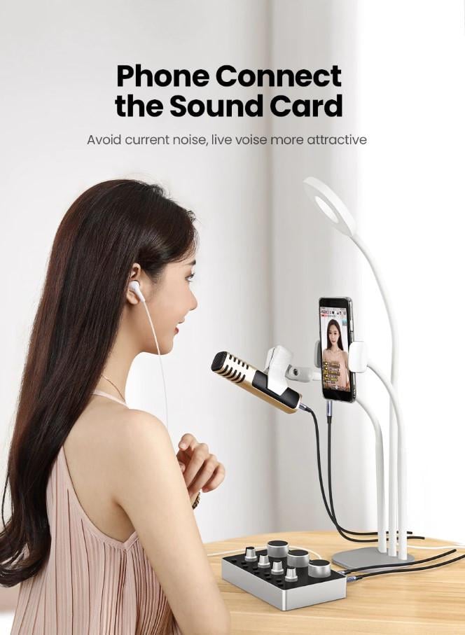 Кабель аудио UGREEN 4 pin TRRS 3,5 мм Hi-Fi профессиональный AUX 1,5 м Black (AV183) - фото 4 Кабель аудио UGREEN 4 pin TRRS 3,5 мм Hi-Fi профессиональный AUX 1,5 м Black (AV183) - фото 4