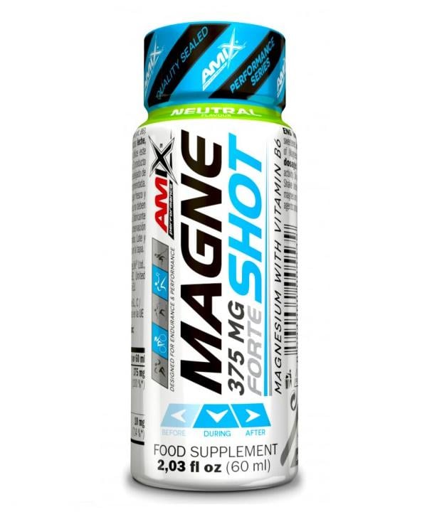 Микроэлемент Магний для спорта Amix Nutrition Performance Amix MagneShot Forte 375 mg 60 ml Neutral