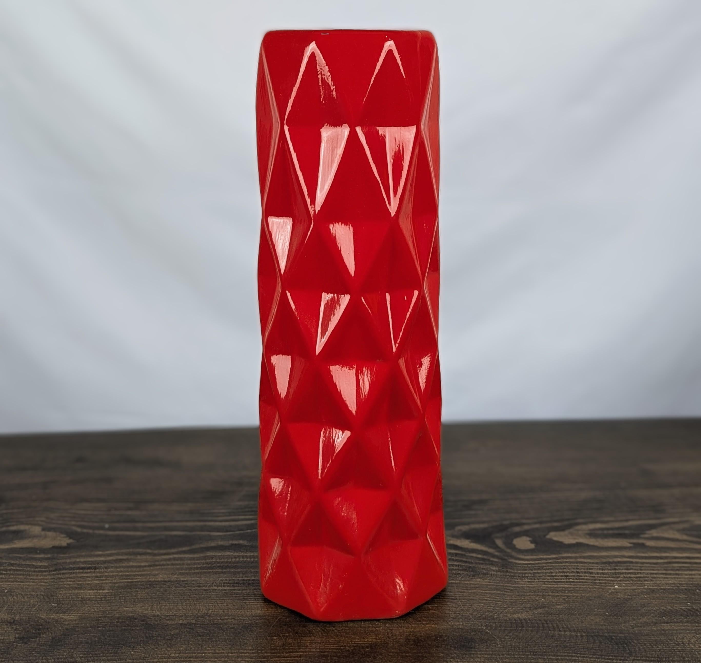 Ваза Nana ceramics Поли 41 см Красный