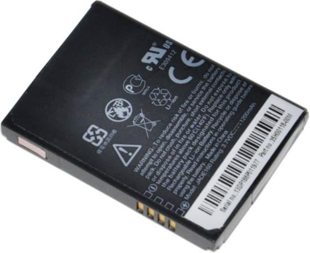 Акумулятор JADE160 для HTC Touch 3G T3232/JADE160/BA S330 1200 mAh (000013457)