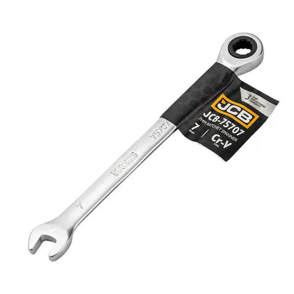 Ключ гайковий з храповиком 7 мм (75707)