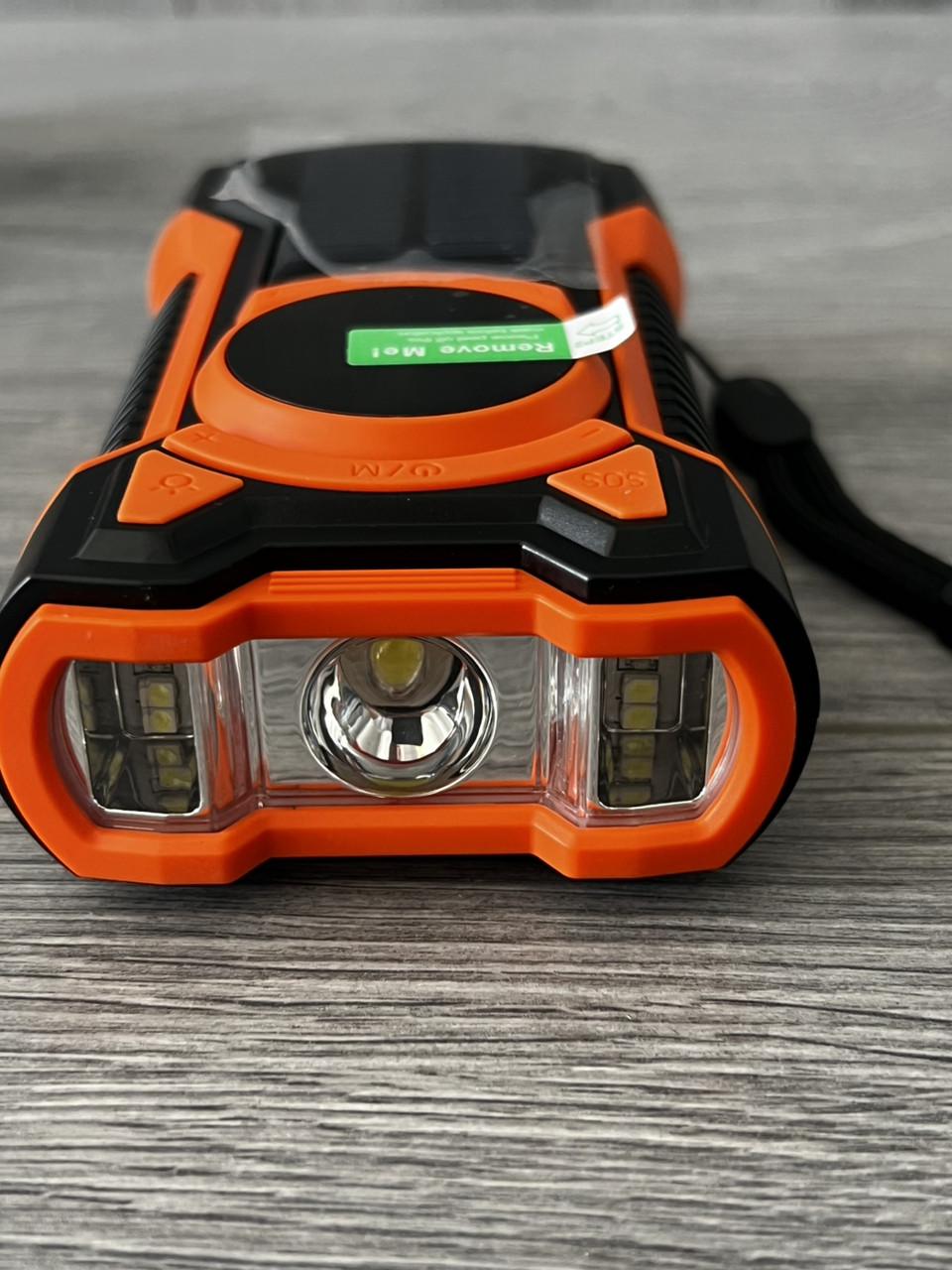 Повербанк Bluetooth IP65 з ліхтариком і сонячною зарядкою - фото 9 Повербанк Bluetooth IP65 з ліхтариком і сонячною зарядкою - фото 9