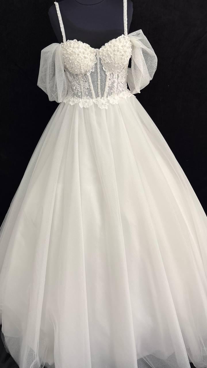 Свадебное платье пышное Романтик Айвори (00051) Свадебное платье пышное Романтик Айвори (00051)