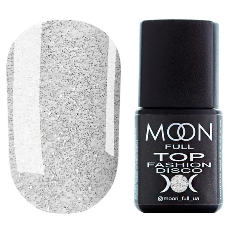 Топ для гель-лака Moon Full Top Fashion Disco без липкого слоя 8 мл