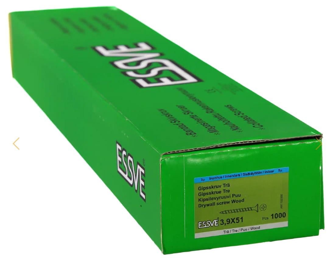 Шуруп на стрічці для гіпсокартону до дерева 3,9х50 оцинк PH2 (1000) - фото 2 Шуруп на стрічці для гіпсокартону до дерева 3,9х50 оцинк PH2 (1000) - фото 2