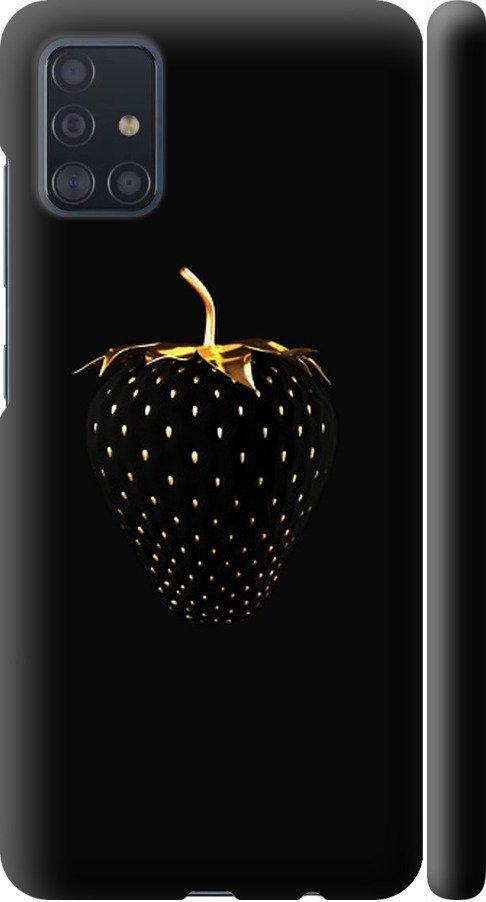 Чехол на Samsung Galaxy A51 2020 A515F Черная клубника (3585m-1827-42517)