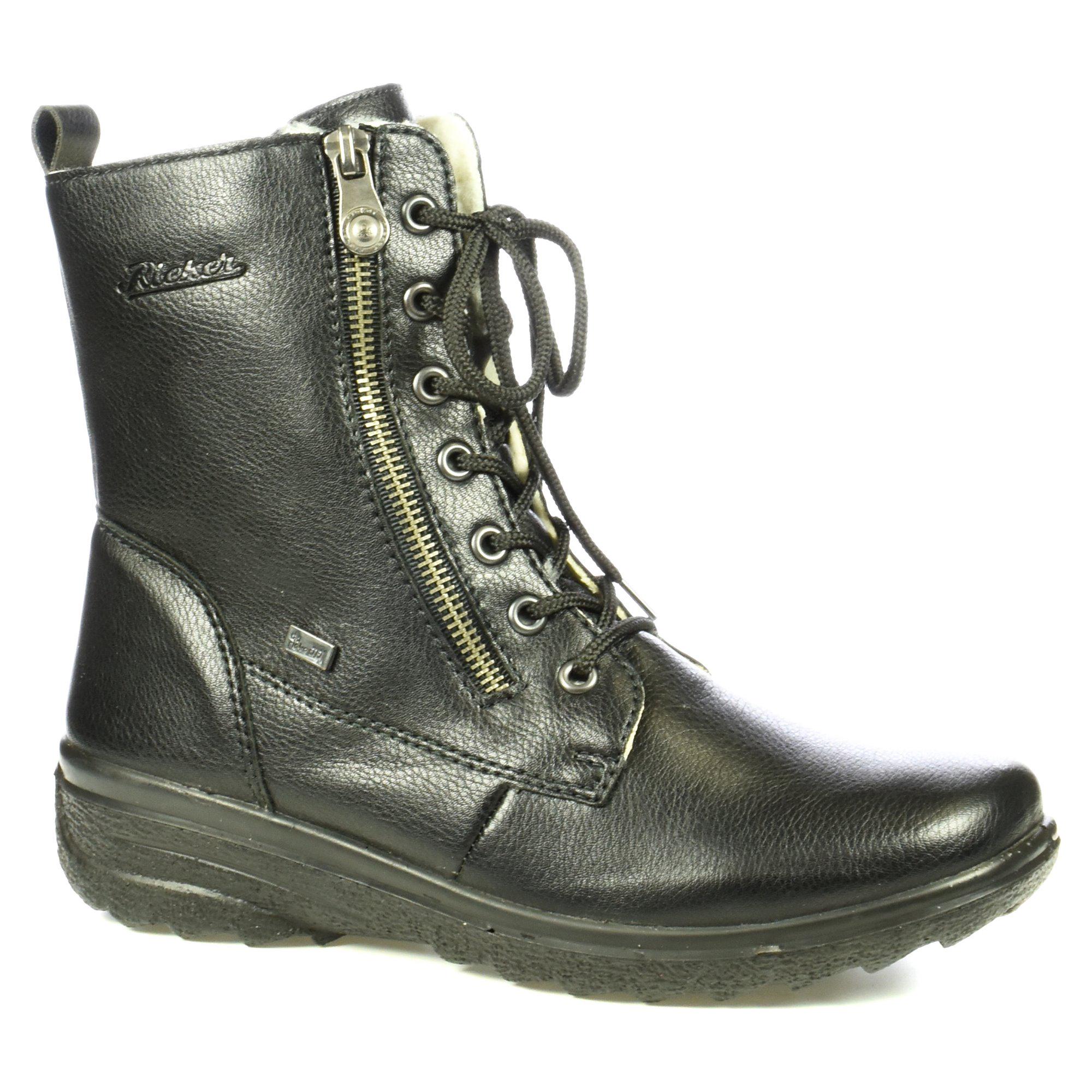 Ботинки зимние женские Rieker р. 36 Черный (011492-36)
