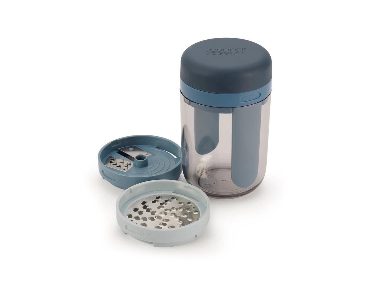 Овощерезка ручная Joseph Joseph 3в1 спиральная с 3 сменными насадками (20158) Овощерезка ручная Joseph Joseph 3в1 спиральная с 3 сменными насадками (20158)