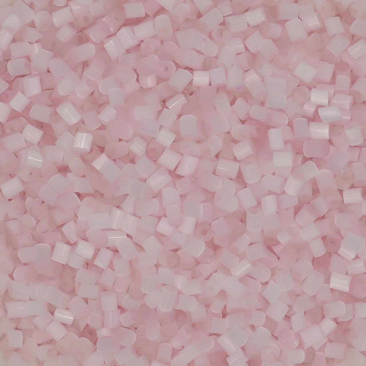 Бисер рубка сатин 2 мм 25 г Розовый смола (БР0002р23)