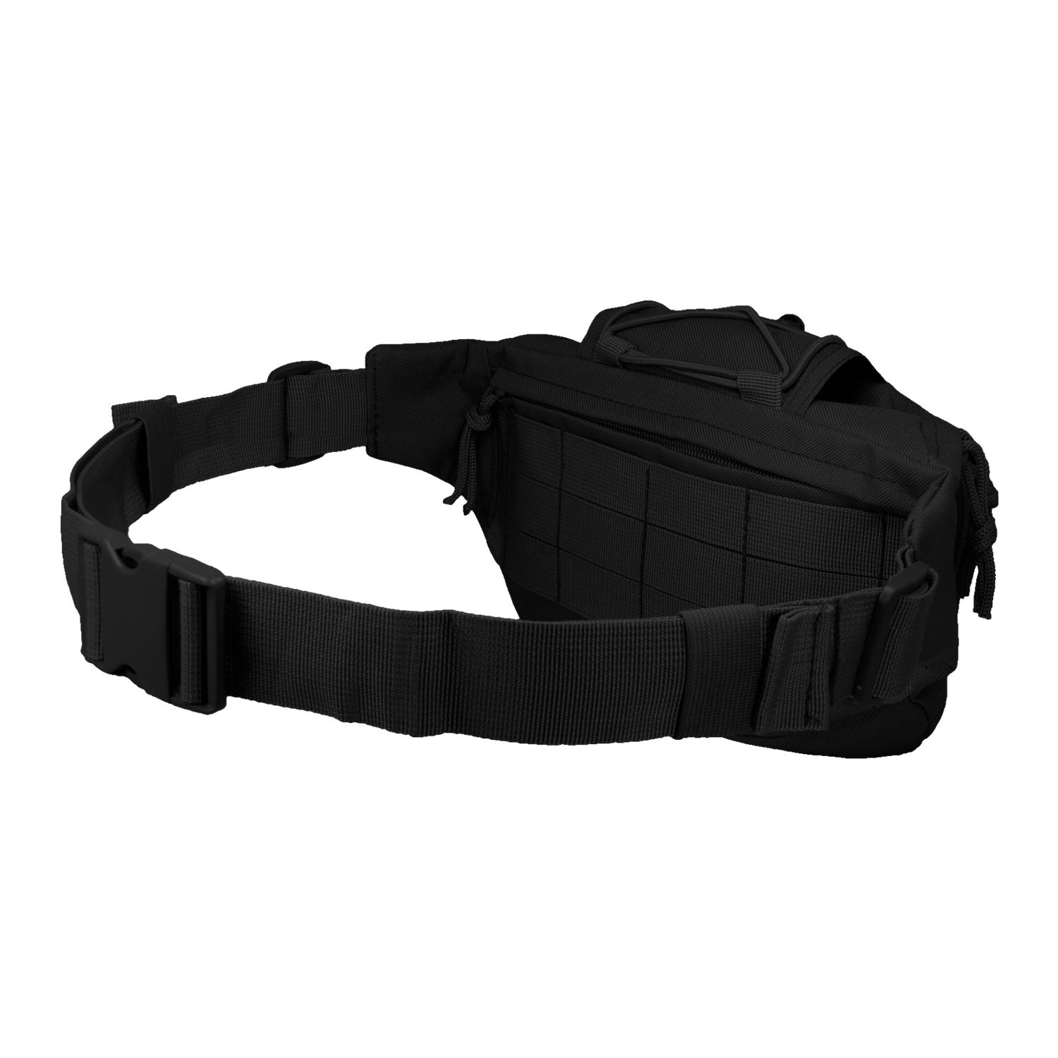 Сумка на пояс Camo Military Gear Kangoo 3 л Чорний (541446) - фото 4 Сумка на пояс Camo Military Gear Kangoo 3 л Чорний (541446) - фото 4