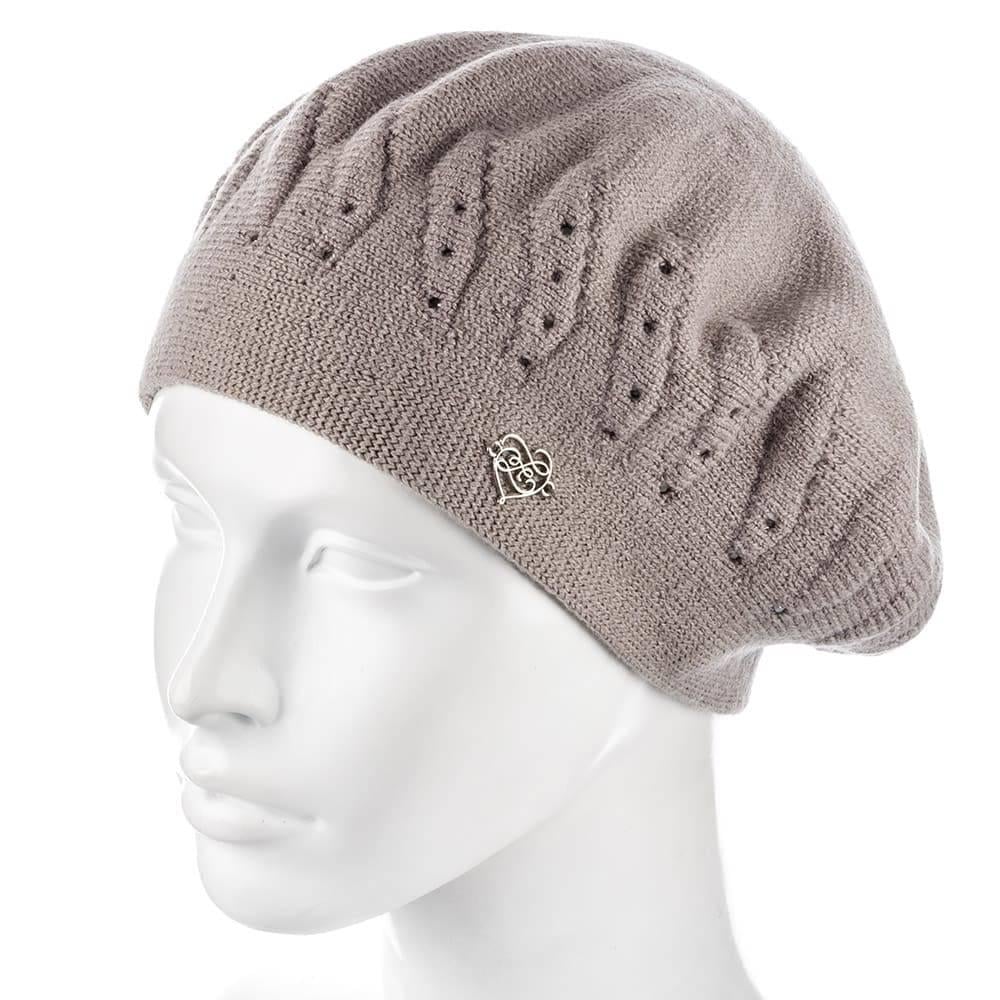 Берет женский Zolly ZH189 двойной Лен