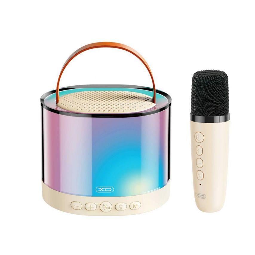 Колонка портативная Xo с микрофоном Off-White (F47)